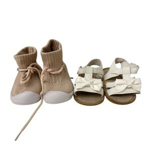 Baby Girl Shoe Set – Size 4/5
